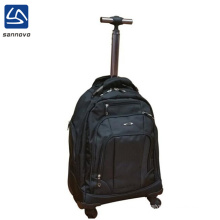 wholesale basic black polyester trolley laptop bag for men